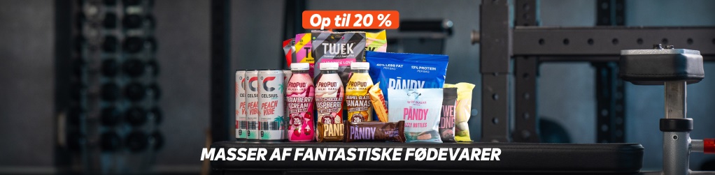 Fdevarer - Op til 20 %